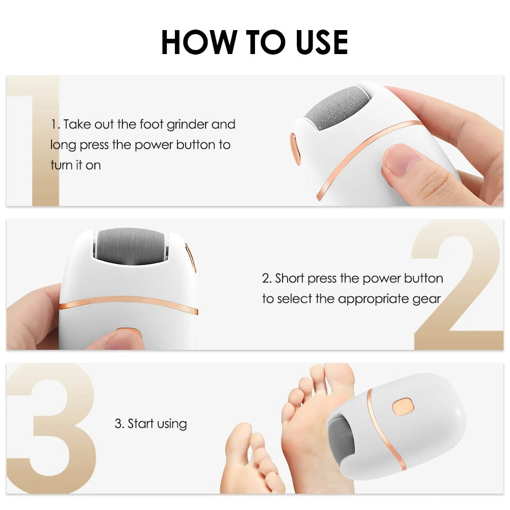 Handheld Electric Callus Remover Rechargeable Foot Filer