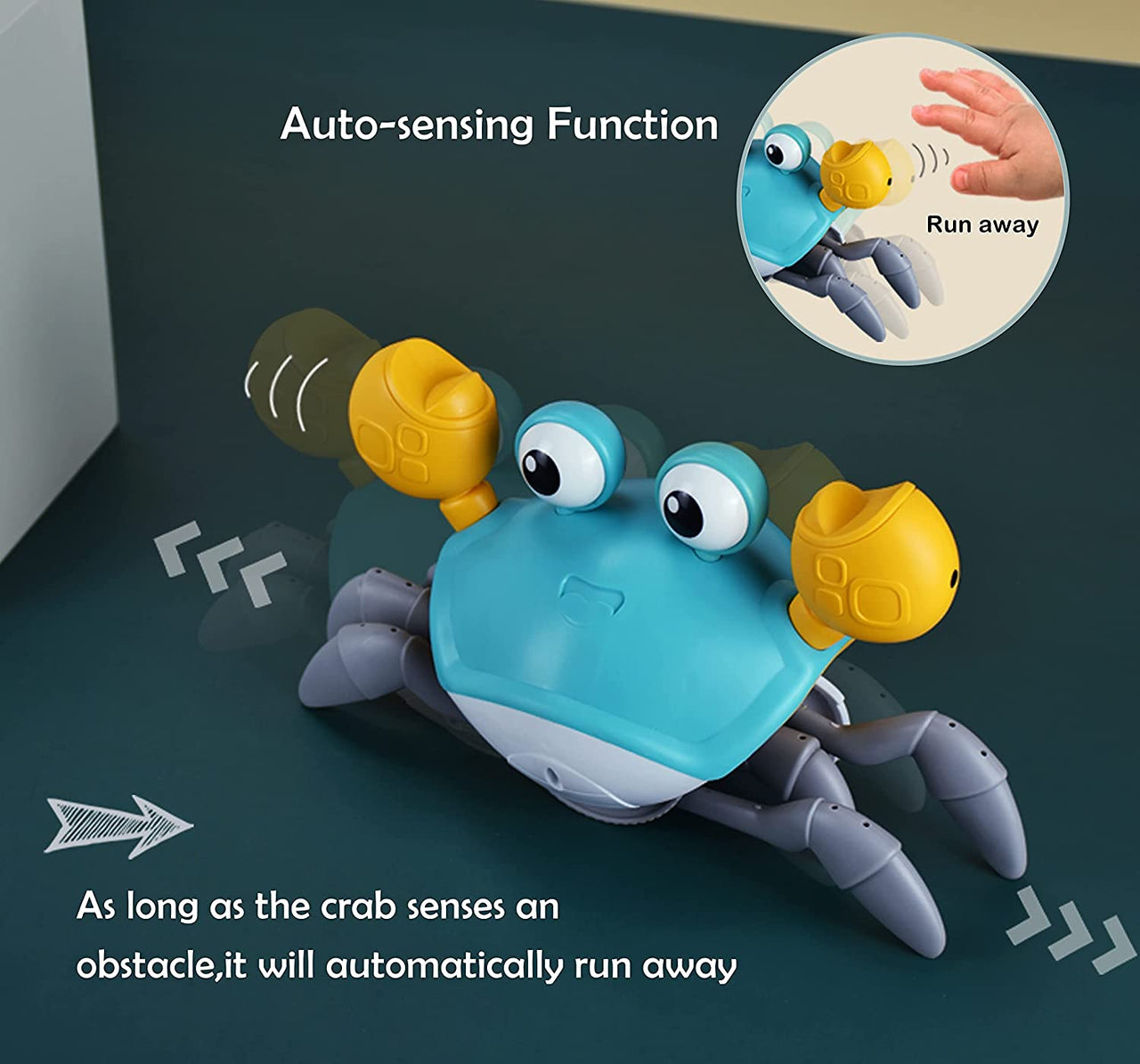Crawling Crab Moving Toy