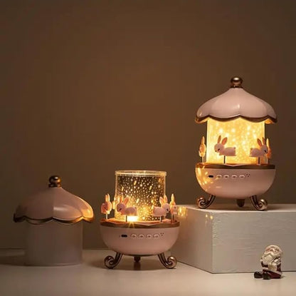 Bunny’s Carousel Projection Lamp