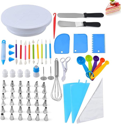 Cake Decorating Accessories Set (85 Pieces) – Complete Baking Kit