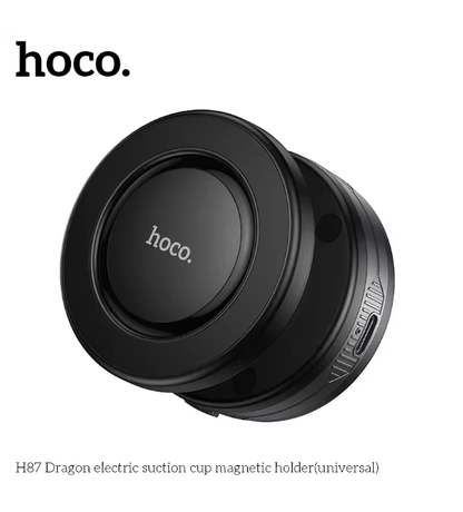 Hoco H87 Dragon – Electric Suction-Cup Magnetic Phone Holder (Universal)