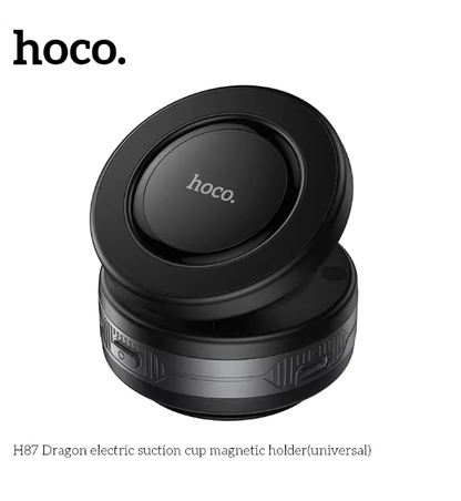 Hoco H87 Dragon – Electric Suction-Cup Magnetic Phone Holder (Universal)