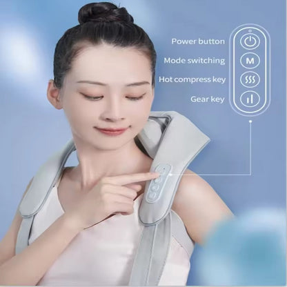 Professional Wireless Neck Shoulder Back Massager