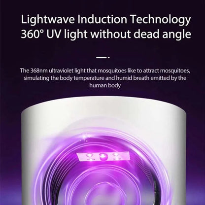 USB Rechargeable Radiationless Electric Mosquito Killer Lamp
