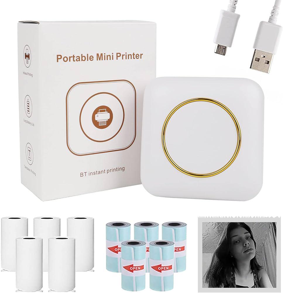 Portable Mini Printer – BT Instant Printing