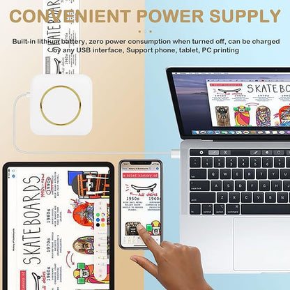 Portable Mini Printer – BT Instant Printing